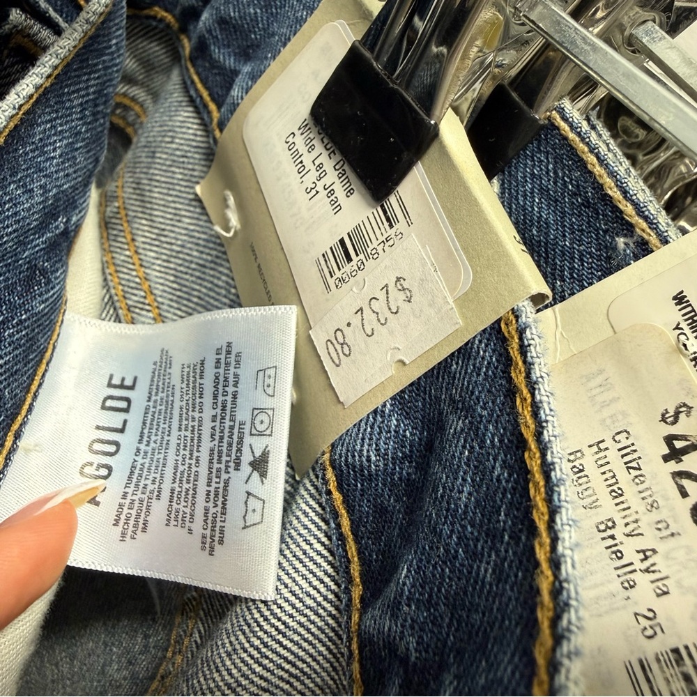 AGOLDE Dame Wide Leg Jean Control, 25,30,31 - Picture 5 of 5